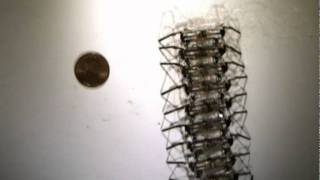 Undulatory gaits in a centipede millirobot [upl. by Ariaes]