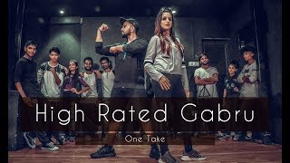 HIGH RATED GABRU  One Take  Guru Randhawa  Tejas Dhoke Choreography  Dancefit Live [upl. by Aerdnaed971]