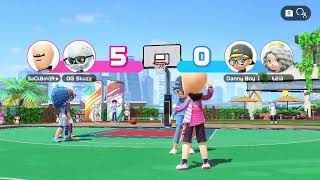 Nintendo Switch Sports  Basketball Gameplay [upl. by Herzen]