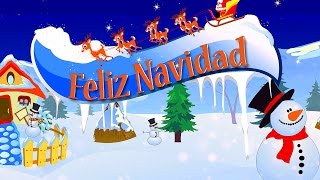 Feliz Navidad  Full Carol With Lyrics  Best Christmas Carols For Kids [upl. by Greggs447]