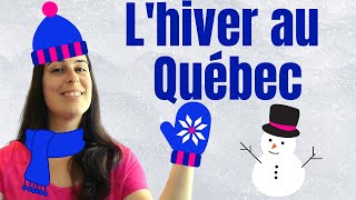 Cest comment lhiver au Québec [upl. by Notwal]