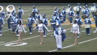 Newton High vs MLK Oct 9 2009 halftime performance from DeKalbs Hallford Stadium [upl. by Fredrick991]