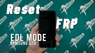 FRP Bypass with Octoplus Samsung Tool in EDL Mode 🌐🔓 [upl. by Otsirave]