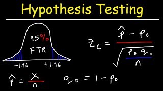 Hypothesis Testing  Solving Problems With Proportions [upl. by Yerocaj]