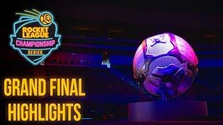 Cloud 9 vs Dignitas  RLCS S6 Grand Finals Highlights [upl. by Enaira]