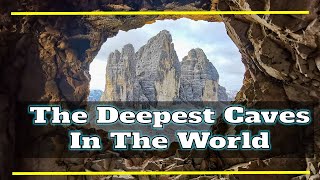 The 10 Deepest Caves In The World [upl. by Arolf]