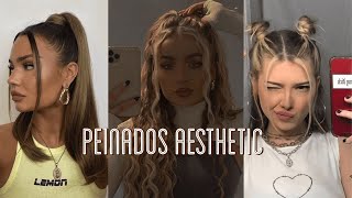 🦋Peinados Aesthetic🦋  Peinados fáciles y rápidos✨ [upl. by Etiragram]