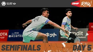 Kumamoto Masters Japan 2024  Day 5  Court 2  Semifinals [upl. by Atinel]