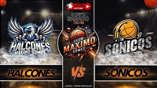 HALCONES VS SONICOS  3ER TORNEO INTERNO MAXIMO GOMEZ JUEGO 7 [upl. by Ardnama]