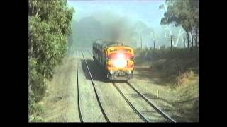 Last locohauled passenger trains  NSW July 1994 [upl. by Edelsten991]