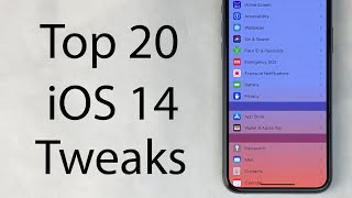 Top 20 Free iOS 14 Tweaks [upl. by Ackler]