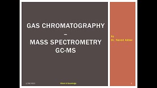 Gas Chromatography Mass Spectrometry GCMS [upl. by Asir383]