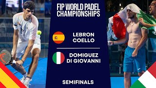 PURE QUALITY  LebronCoello VS DominguezDi Giovanni  WORLD PADEL CHAMPIONSHIPS 2024  Highlights [upl. by Aryad397]