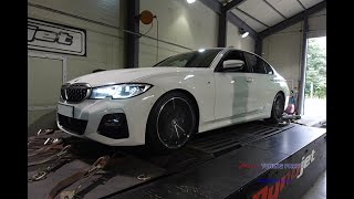 2019 BMW G20 330i M Sports Package Mars ECU Tune Dyno Test 283WHP 45Tq 3845WHP 6Tq Up [upl. by Anitsirhc]