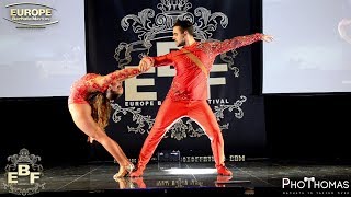 Oleg y Yaiza 1st Place  Europe Bachata Festival 2018 [upl. by Onaicram593]