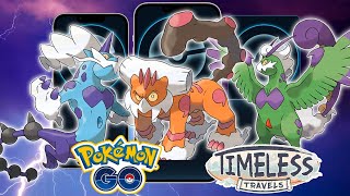 POKEMON GO THERIAN FORM COUNTERS LANDORUS THUNDURUS AMD TORNADUS [upl. by Kcirdlek]