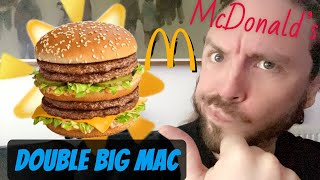 Time to try the “Double Big Mac” from McDonald’s 🍔 BenWoViews McDonalds bigmachine [upl. by Marbut736]