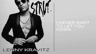 Lenny Kravitz  I Never Want To Let You Down Official Audio [upl. by Wanids928]