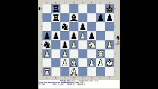 Kamsky Gata vs Farago Ivan  Bad Mergentheim Chess Open 1989 Germany [upl. by Eilis]