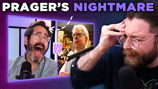 Sam Seder Goes Undercover To Trick Dennis Prager Into Bizarre Debate [upl. by Dietsche80]