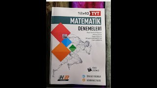 Hız ve Renk yayınları tyt matematik 4deneme çözümleri son 20 soru [upl. by Mena]