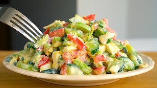 Essen Sie diesen Salat jeden Tag zum Abendessen und Sie werden Bauchfett verlieren30kg für 1 Monat [upl. by Uthrop881]