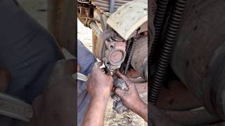 Mindblowing Truck brakes repair expert man new shorts [upl. by Leaffar]