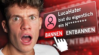 Luca reagiert auf DUMME HATER 😂 [upl. by Aserat]