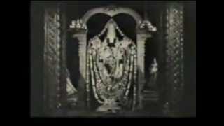 Sri Venkateswara Swami Balaji Tirumala 60 years old  original rare video [upl. by Llennahc]