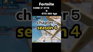 core i7 3770×gtx 980 4gbFortnite Chapter5 Season4Performanceフォートナイト2024 [upl. by Ylluz928]