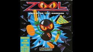 ZOOL Amiga Gameplay Sample [upl. by Ralina]