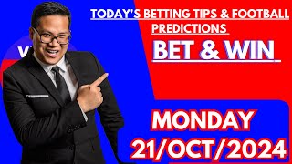 TODAYS BETTING TIPS FOOTBALL PREDICTIONS  SUNDAY BETTING TIPS  BETTING TIPS TODAYsportsbetting [upl. by Barnard]