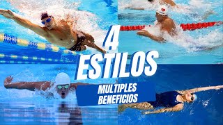 4 ESTILOS DE NATACIÓN BENEFICIOS EXTRAORDINARIOS QUE POTENCIARAN TU SALUD [upl. by Neda371]