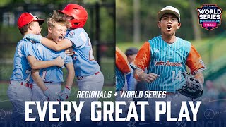 EVERY GREAT PLAY from Regionals to Little League Baseball World Series 2024 [upl. by Homere]