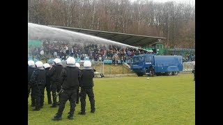 Riots Okocimski Brzesko  Tarnovia 16032019 Polish 4th league [upl. by Anya]