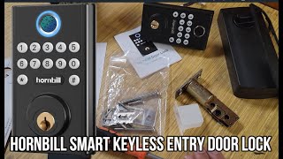 Hornbill Smart Keyless Entry Door Lock [upl. by Namie803]