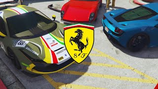 Los Mejores FERRARIS de GTA 5 Online [upl. by Odrautse]