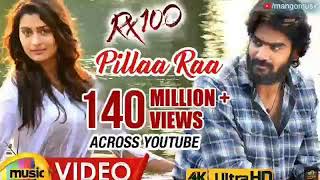 Pilla Ra Song  RX100  Full song audio Jukebox [upl. by Eimarrej518]