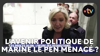 Procès du RN  l’avenir politique de Marine Le Pen menacé   Le 55  C à Vous [upl. by Iniffit]