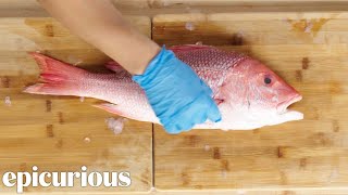 Prep A Fish Red Snapper [upl. by Koralle656]