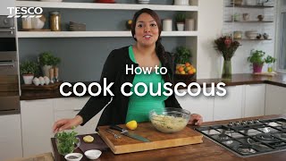 How to Cook Couscous  Tesco [upl. by Ardnovahs143]