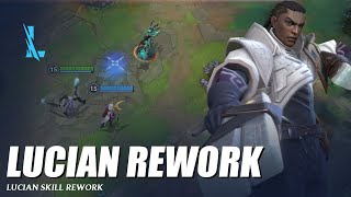 Lucian Skill Rework  Wild Rift [upl. by Nivat600]