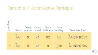 131 Aorist Participles [upl. by Esta]