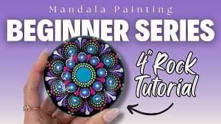 Beginner Series  Dot Art Mandala Tutorial For Beginners [upl. by Downing]