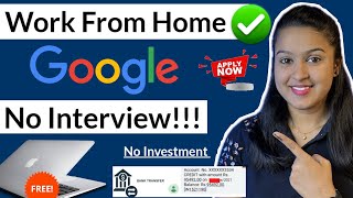 Work From Home  Only 10th Pass  No Interview  Anybody Can Apply [upl. by Paff]