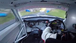 Garron Point Hillclimb 2022 Roger Gage Peugeot 205 [upl. by Cullin]