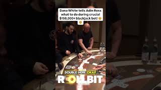 Dana White Mentors Adin Ross About Blackjack danawhite adinross blackjack casino [upl. by Kolk]