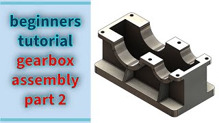 solidworks gearbox assembly part 2 [upl. by Airad504]