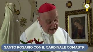 SANTO ROSARIO COL CARDINALE COMASTRI Misteri della Gioia [upl. by Spragens601]