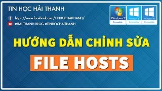 Hướng dẫn chỉnh sửa file host trên Windows 7810 [upl. by Nosremaj]